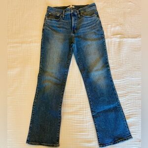 Madewell Kick Out Crop Jeans